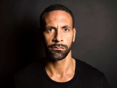 “Sportsmen are painted as these indestructible superheroes…. [and it’s OK to be vulnerable]” Rio Ferdinand